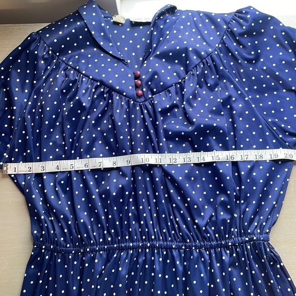 Vintage 60’s Squire Dress with polka dots - Picture 9 of 11